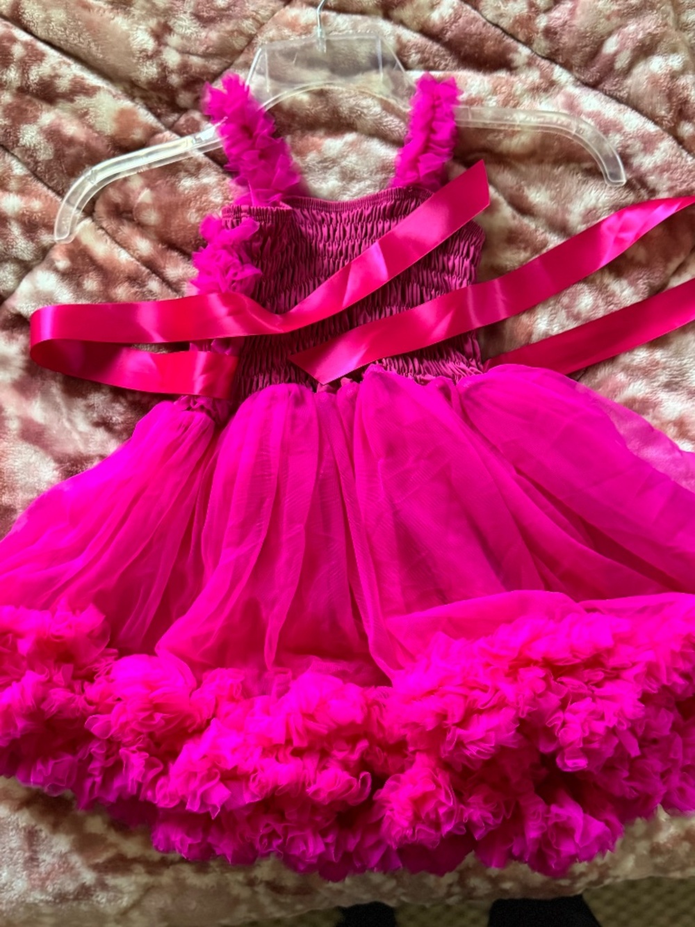 Pink Tulle  Dress